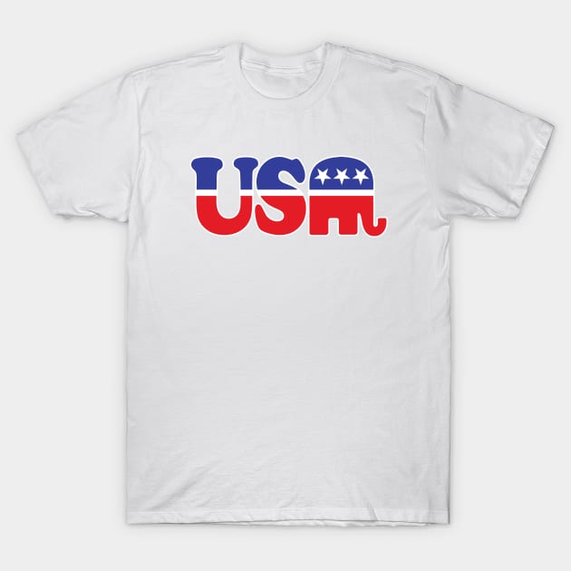 USA T-Shirt by Etopix